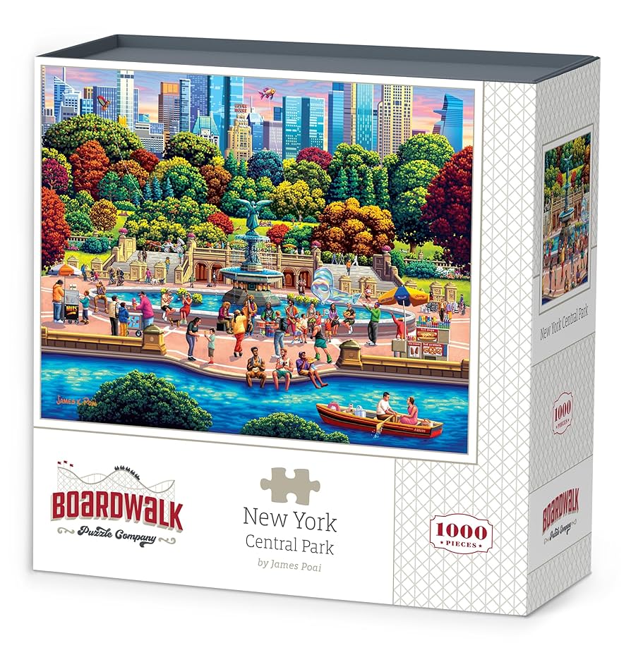 1000ピース ジグソーパズル セントラル パーク パラダイス アメリカ製 Amazon.co.jp: Boardwalk Puzzles ニューヨークセントラルパーク